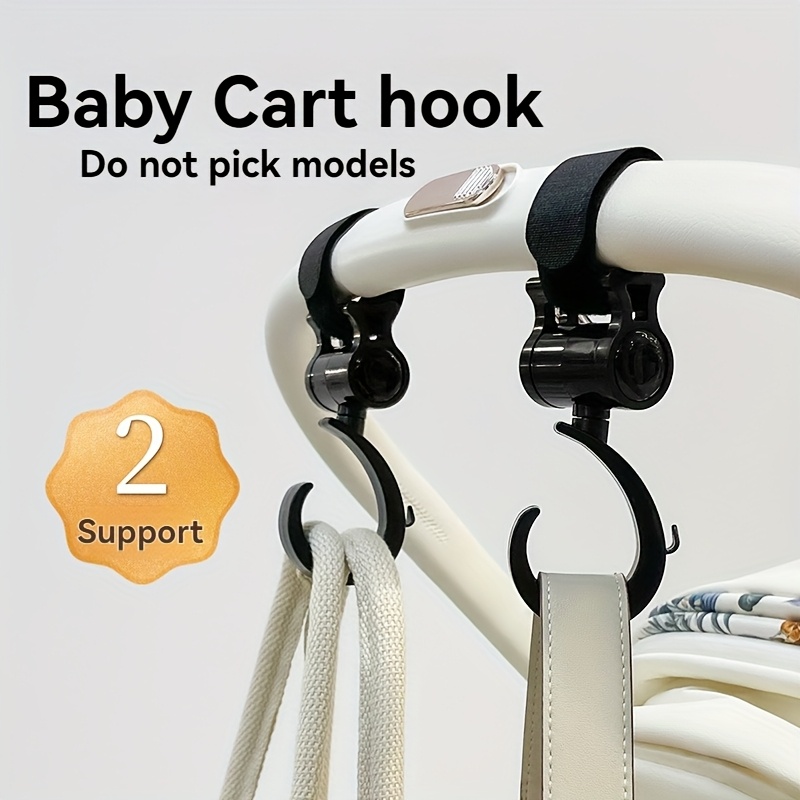 Baby Nursery Trolley - 360 ° ตะขอ, ตะขอแขวนรถเข็นเด็ก, ตะขอรถเข็น, ตะขออเนกประสงค์,