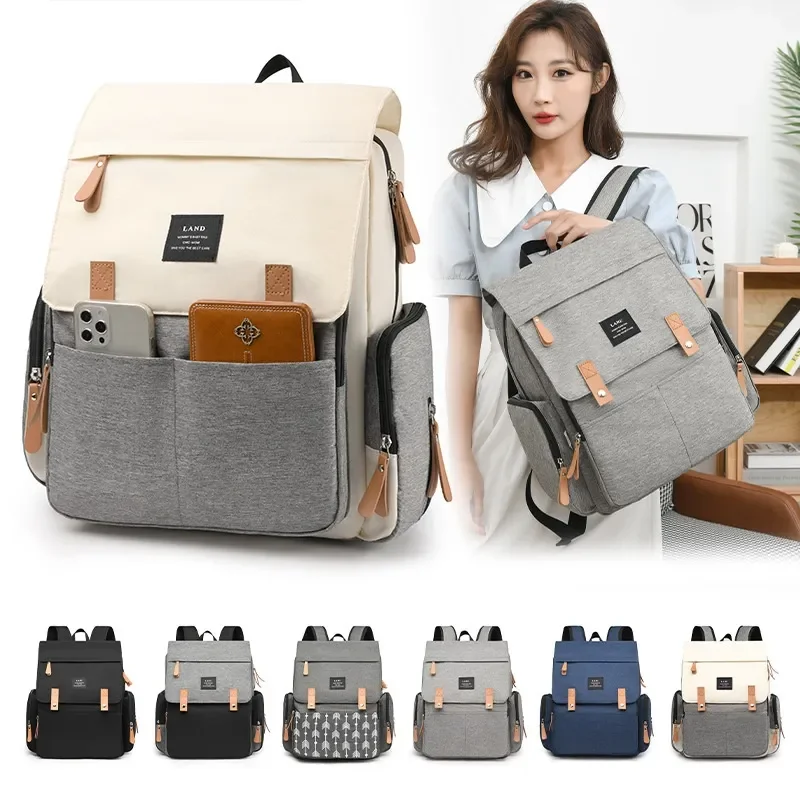 Baby Nursery Backpack - กระเป๋าผ้าอ้อมเด็ก Mummy กระเป๋าผ้าอ้อมกระเป๋าเป้สะพายหลังกันน้ํากระเป๋าถือ Outdoor Travel Mommy