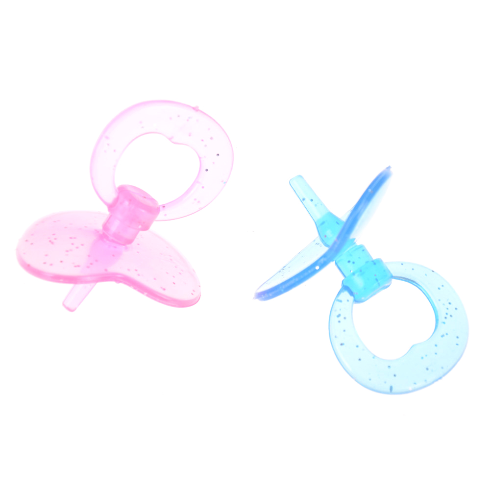Baby Nursery Kit - 2 ชิ้น/ชุด จุกนมหลอกตุ๊กตาเด็ก สีสุ่ม ของเล่นเสริมสร้างจินตนาการสำหรับเด็กผู้หญิง ของขวัญ