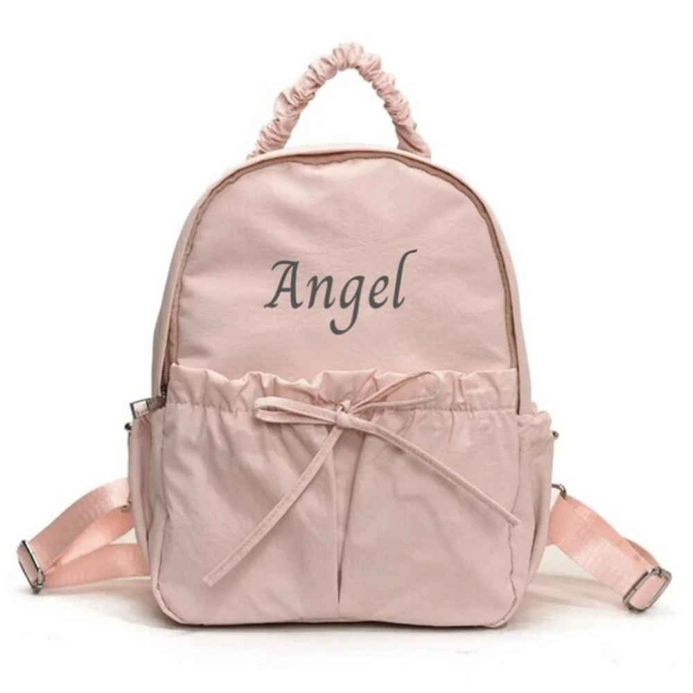 Baby Nursery Backpack - กระเป๋าเป้สะพายหลังชื่อเฉพาะบุคคล, กระเป๋าหูหิ้วปักลายแบบกำหนดเอง กระเป๋าเป้เด็กน่ารักและวัยรุ่น, กระเป๋าเดินทางไปโรงเรียนพร้อมชื่อสั่งทำเป็นของขวัญ