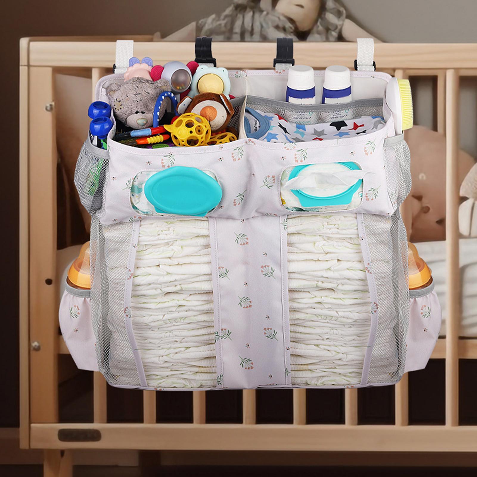 Baby Nursery Backpack - แขวนเปลเด็กกระเป๋าทารก Essentiales ผ้าอ้อมผ้าอ้อมสําหรับขวดนมผ้าเช็ดทําความสะอาด Bib Cribs เนอสเซอรี่กระเป๋า