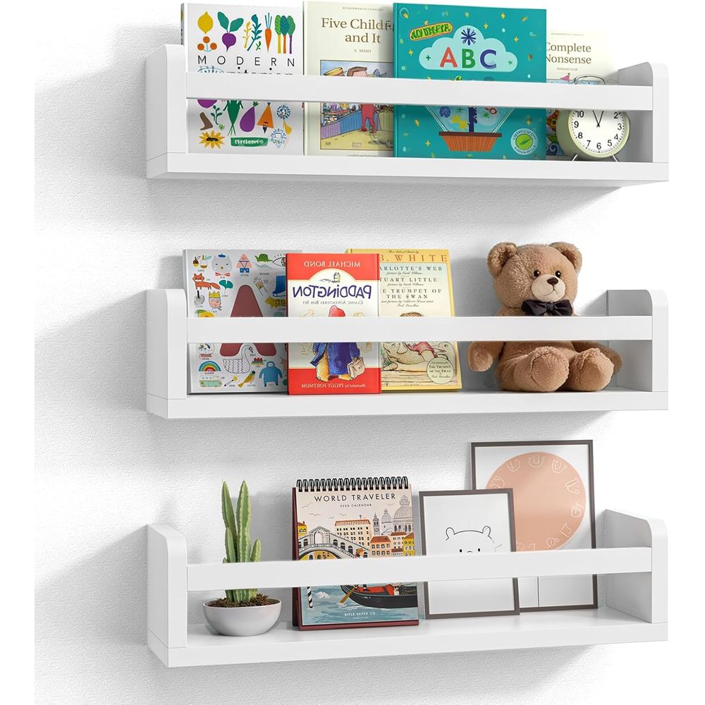 ชุดชั้นวางหนังสือเด็กและทารกสี - Baby Nursery Bookshelf บทวิจารณ์และราคา