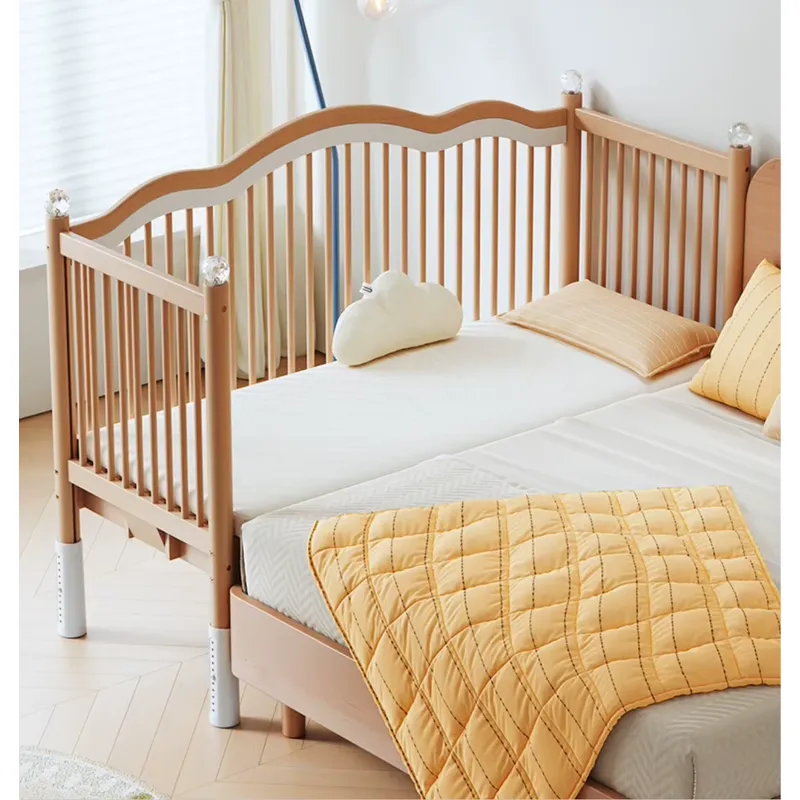 เตียงเด็กอเนกประสงค์ทำจากไม้เน - Baby Nursery And Co บทวิจารณ์และราคา
