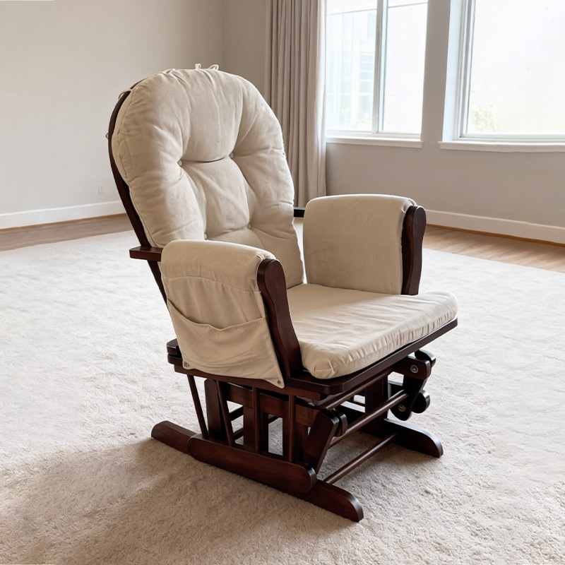 เก้าอี้โยกไม้สำหรับให้นมบุตร ร - Baby Nursery Glider Chair บทวิจารณ์และราคา