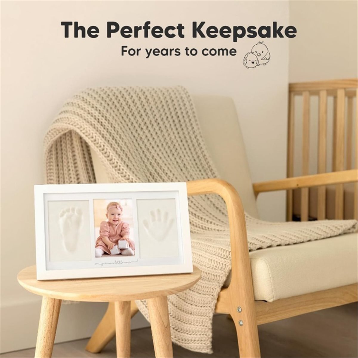 ชุดของที่ระลึกพิมพ์มือและพิมพ์ - Baby Nursery Kit บทวิจารณ์และราคา