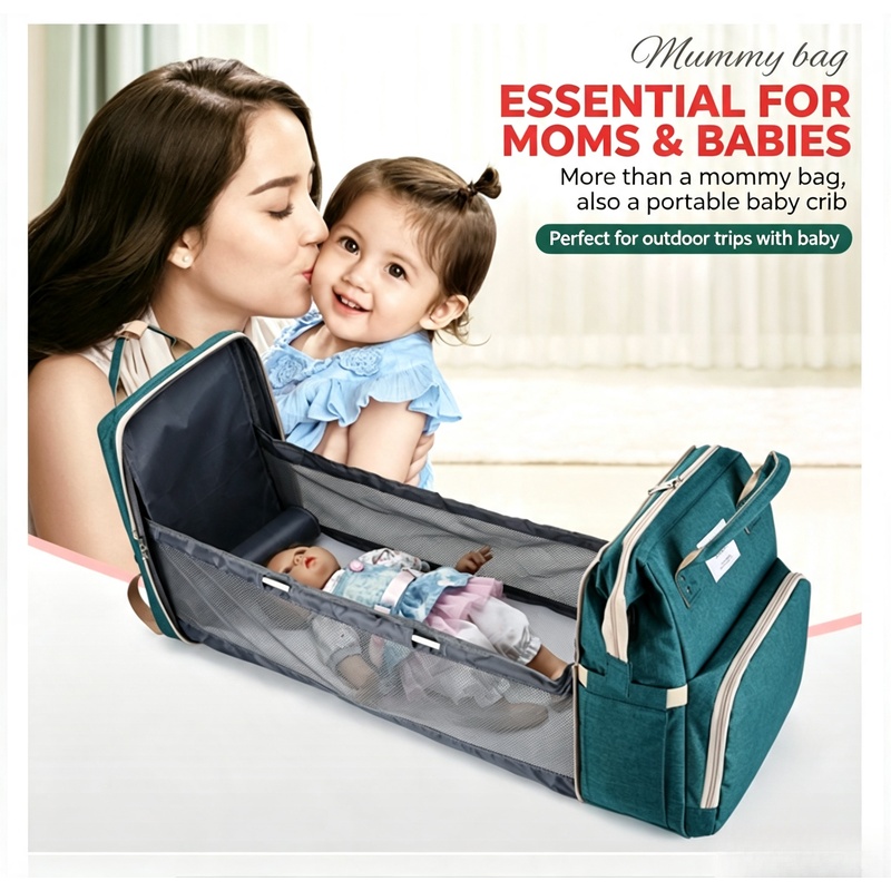 กระเป๋าเป้สะพายหลังสำหรับคุณแม - Baby Nursery Backpack บทวิจารณ์และราคา
