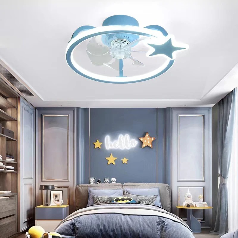 โคมไฟเพดานพร้อมรีโมทคอนโทรลสำห - Baby Nursery Chandelier บทวิจารณ์และราคา