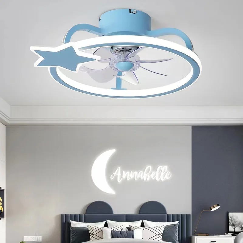 โคมไฟเพดานพร้อมรีโมทคอนโทรลสำห - Baby Nursery Chandelier บทวิจารณ์และราคา