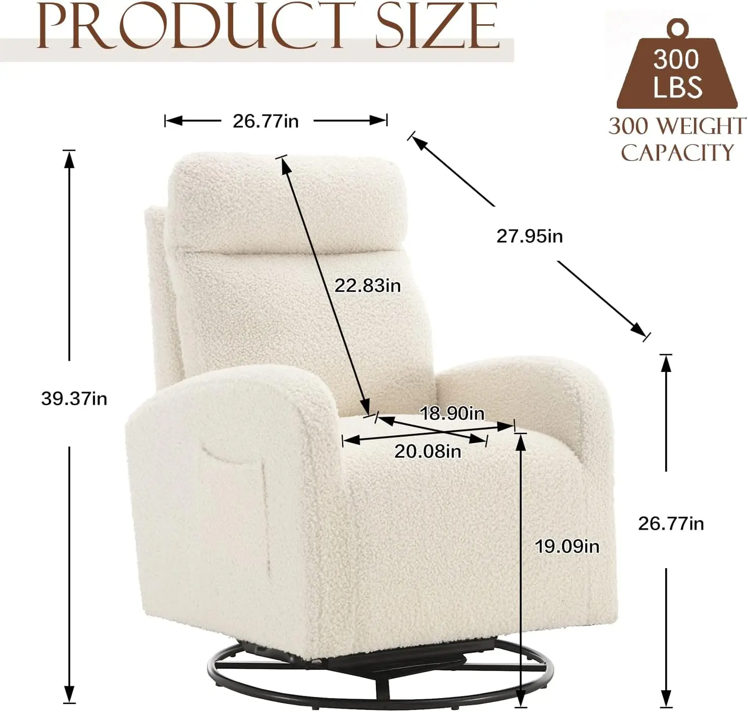 เก้าอี้โยกหมุนทันสมัย, เก้าอี้ - Baby Nursery Glider Chair บทวิจารณ์และราคา