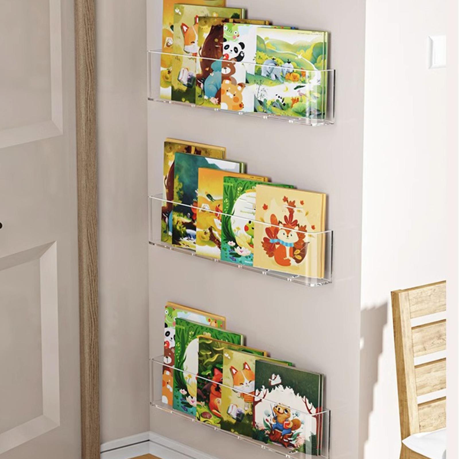 3x ลอยชั้นวางหนังสือห้องเรียนเ - Baby Nursery Floating Shelves บทวิจารณ์และราคา