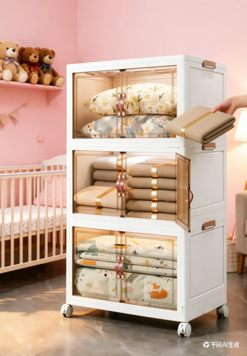 กล่องเก็บของพับได้บางเฉียบ 7 ซ - Baby Nursery Unit บทวิจารณ์และราคา