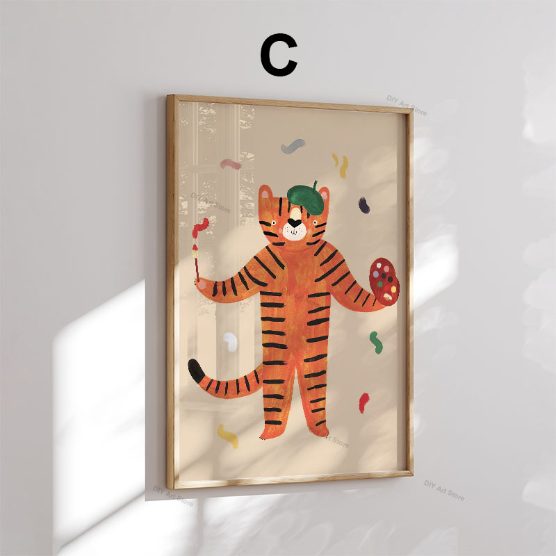 ภาพวาดการ์ตูนสัตว์น่ารักสำหรับ - Baby Nursery Items บทวิจารณ์และราคา