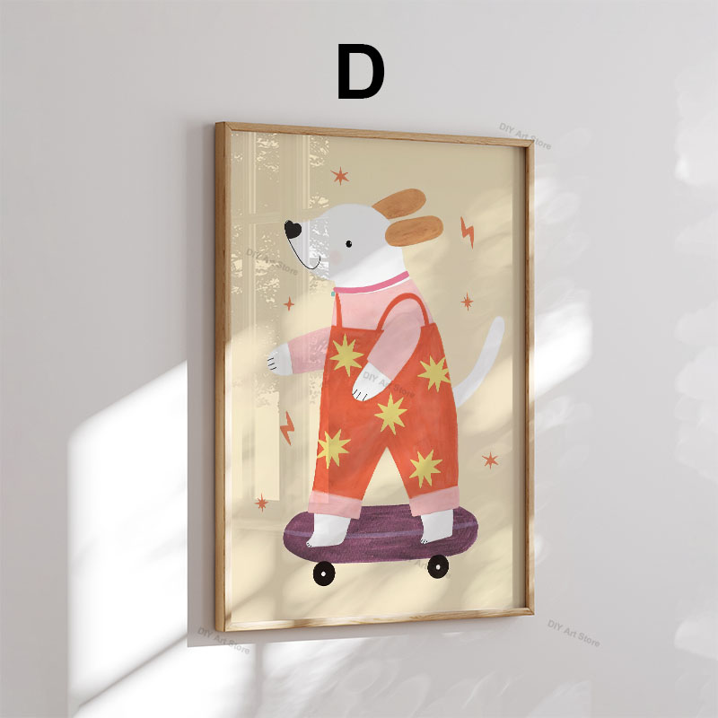 ภาพวาดการ์ตูนสัตว์น่ารักสำหรับ - Baby Nursery Items บทวิจารณ์และราคา