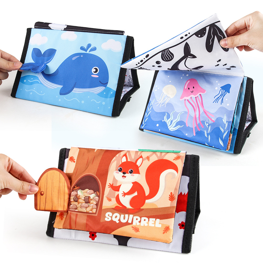 ตลกสีดําและสีขาวเด็กหนังสือ Ea - Baby Nursery Books บทวิจารณ์และราคา