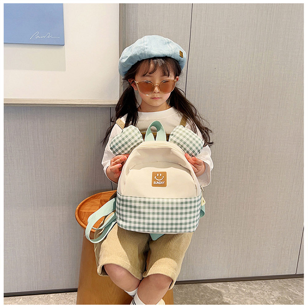 กระเป๋าเด็กลายการ์ตูนลายตารางห - Baby Nursery Backpack บทวิจารณ์และราคา