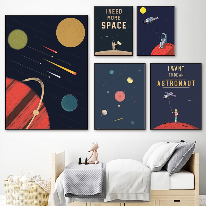 พื้นที่ Nursery ศิลปะบนผนังพิม - Baby Boy Nursery Quotes บทวิจารณ์และราคา