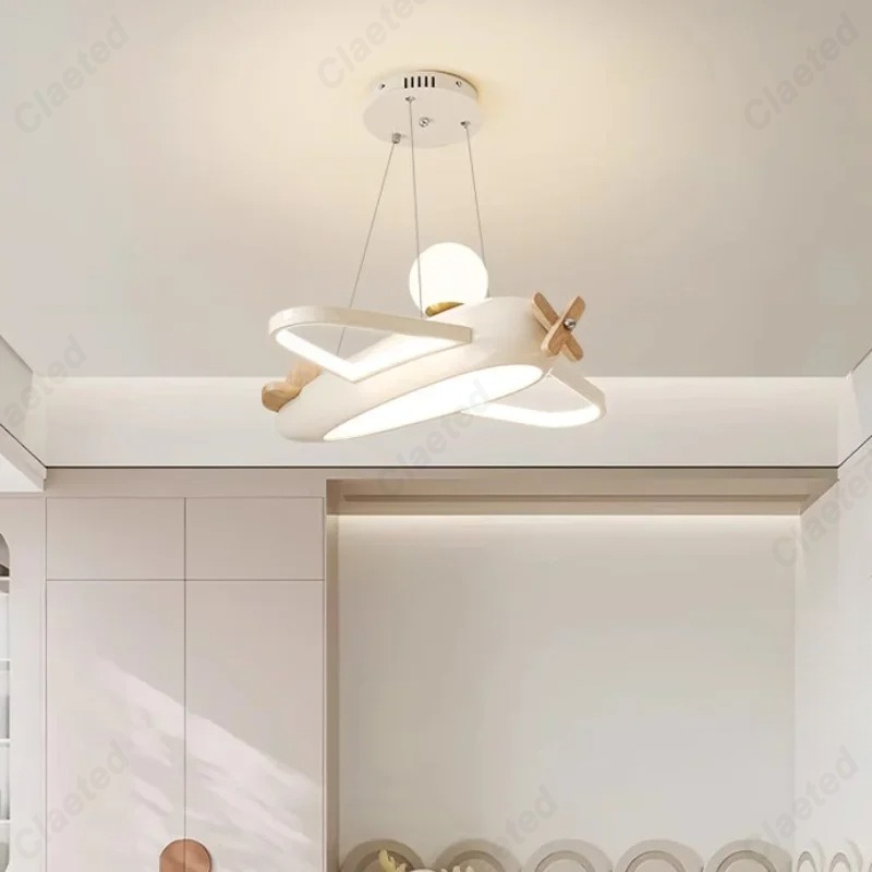 โคมไฟรูปเครื่องบิน LED สำหรับห - Baby Nursery Chandelier บทวิจารณ์และราคา