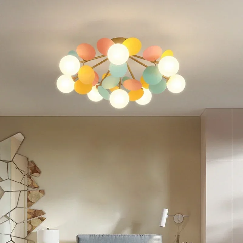 โคมระย้าสไตล์สแกนดิเนเวียนสำหร - Baby Nursery Chandelier บทวิจารณ์และราคา