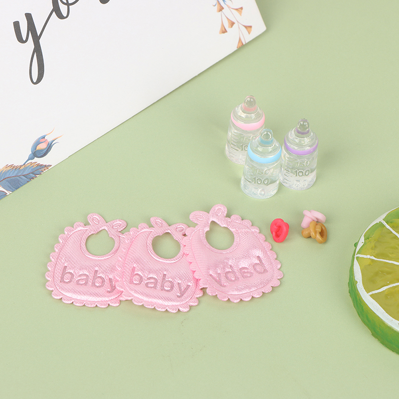 1:12 ตุ๊กตาบ้านตุ๊กตา ชุดขวดนม - Baby Nursery Kit บทวิจารณ์และราคา
