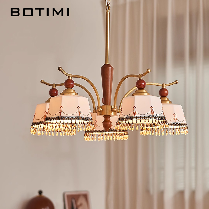 BOTIMI ภาษาฝรั่งเศสคําโคมระย้า - Baby Nursery Chandelier บทวิจารณ์และราคา