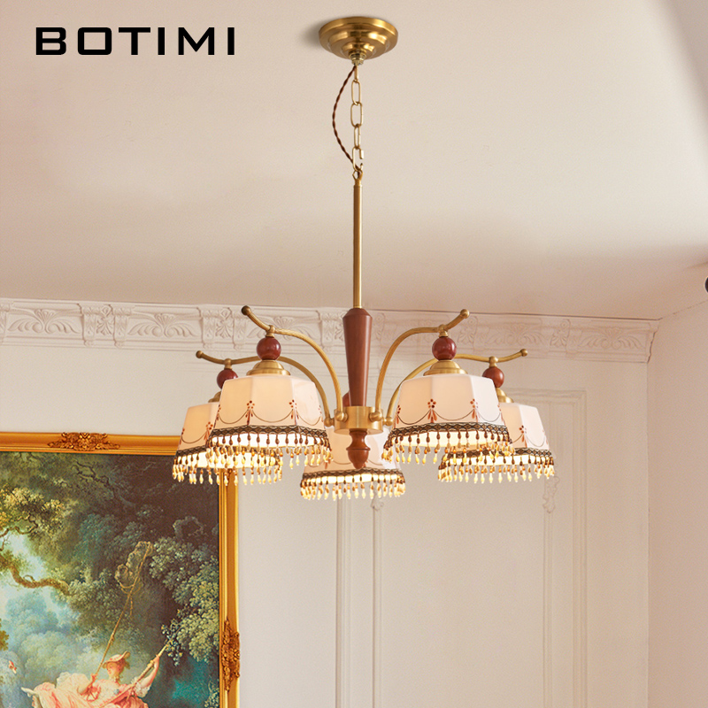 BOTIMI ภาษาฝรั่งเศสคําโคมระย้า - Baby Nursery Chandelier บทวิจารณ์และราคา