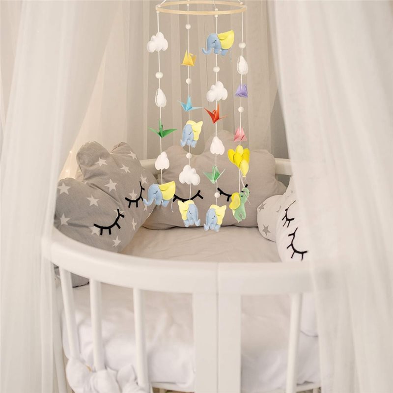 AB11 โมบายไม้แขวนเพดานสำหรับเป - Baby Nursery Kit บทวิจารณ์และราคา