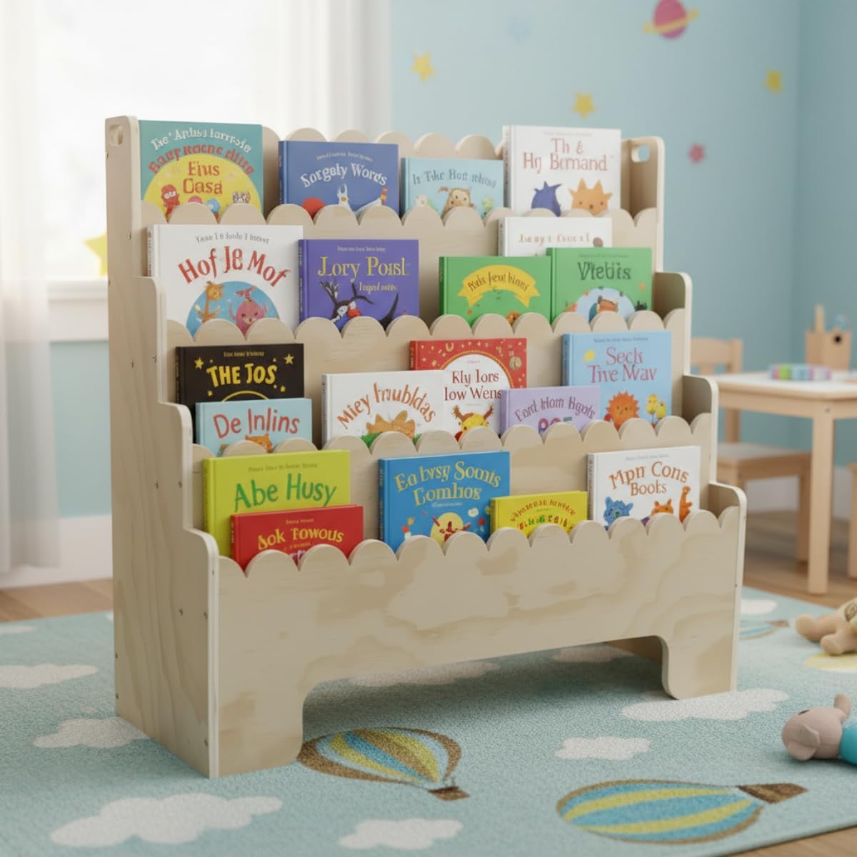 ชั้นวางหนังสือเด็ก 4 ชั้น, ชั้ - Baby Nursery Books บทวิจารณ์และราคา