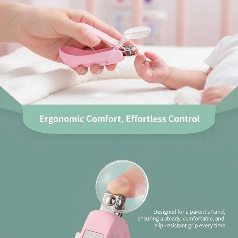 กรรไกรตัดเล็บเด็กพร้อมแว่นขยาย - Baby Nursery Unit บทวิจารณ์และราคา
