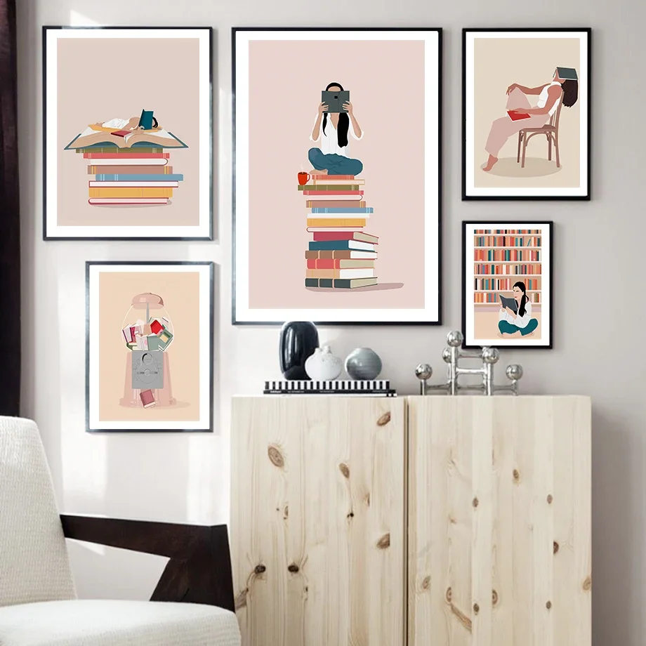 ภาพพิมพ์บนผ้าใบลายสาวน้อยอ่านห - Baby Boy Nursery Quotes บทวิจารณ์และราคา
