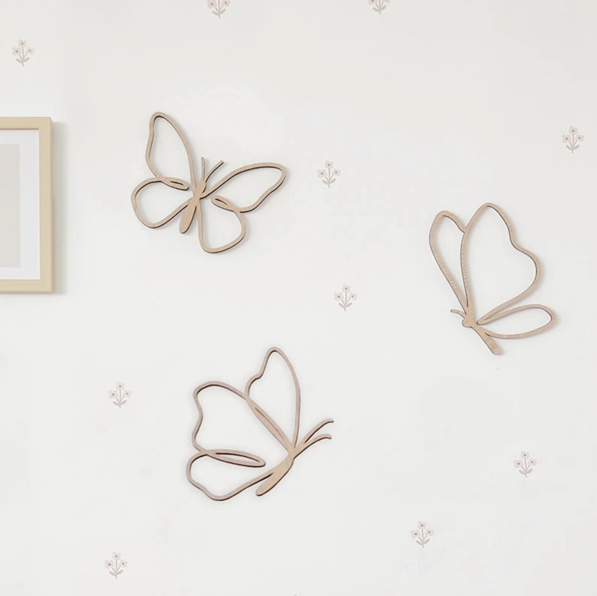 ป้ายไม้รูปผีเสื้อ, ของตกแต่งผน - Baby Nursery Products บทวิจารณ์และราคา