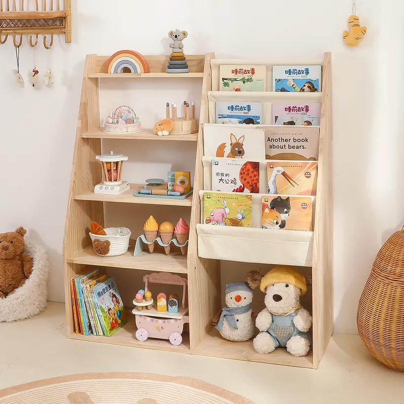ชั้นวางของเล่นและชั้นวางหนังสื - Baby Nursery Books บทวิจารณ์และราคา