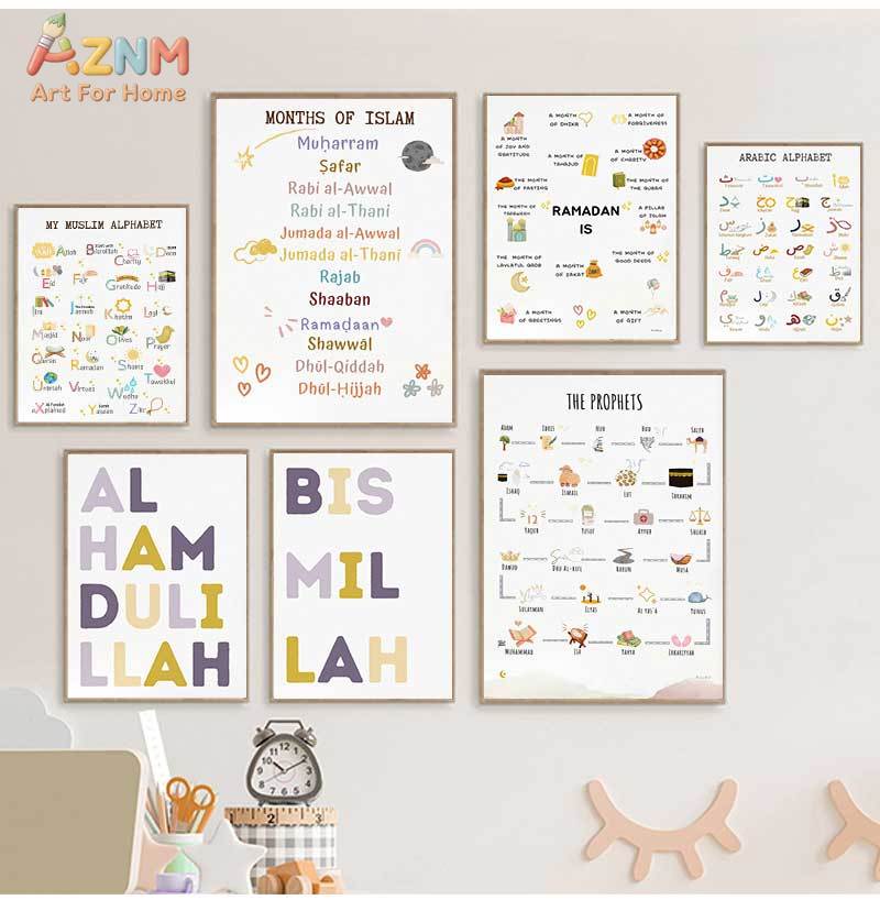 ศิลปะตกแต่งผนังห้องเด็ก ภาพวาด - Baby Nursery Art บทวิจารณ์และราคา