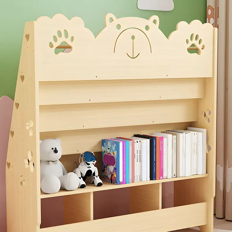 ชั้นวางหนังสือไม้สำหรับห้องเด็ - Baby Nursery Bookshelf บทวิจารณ์และราคา
