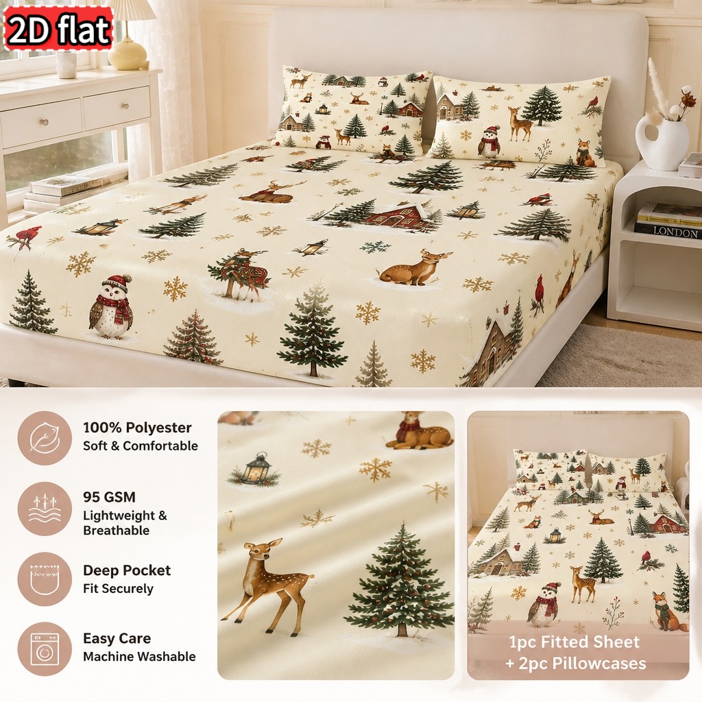 ชุดผ้าปูที่นอนลายสัตว์ป่าและต้ - Baby Nursery Forest Theme บทวิจารณ์และราคา