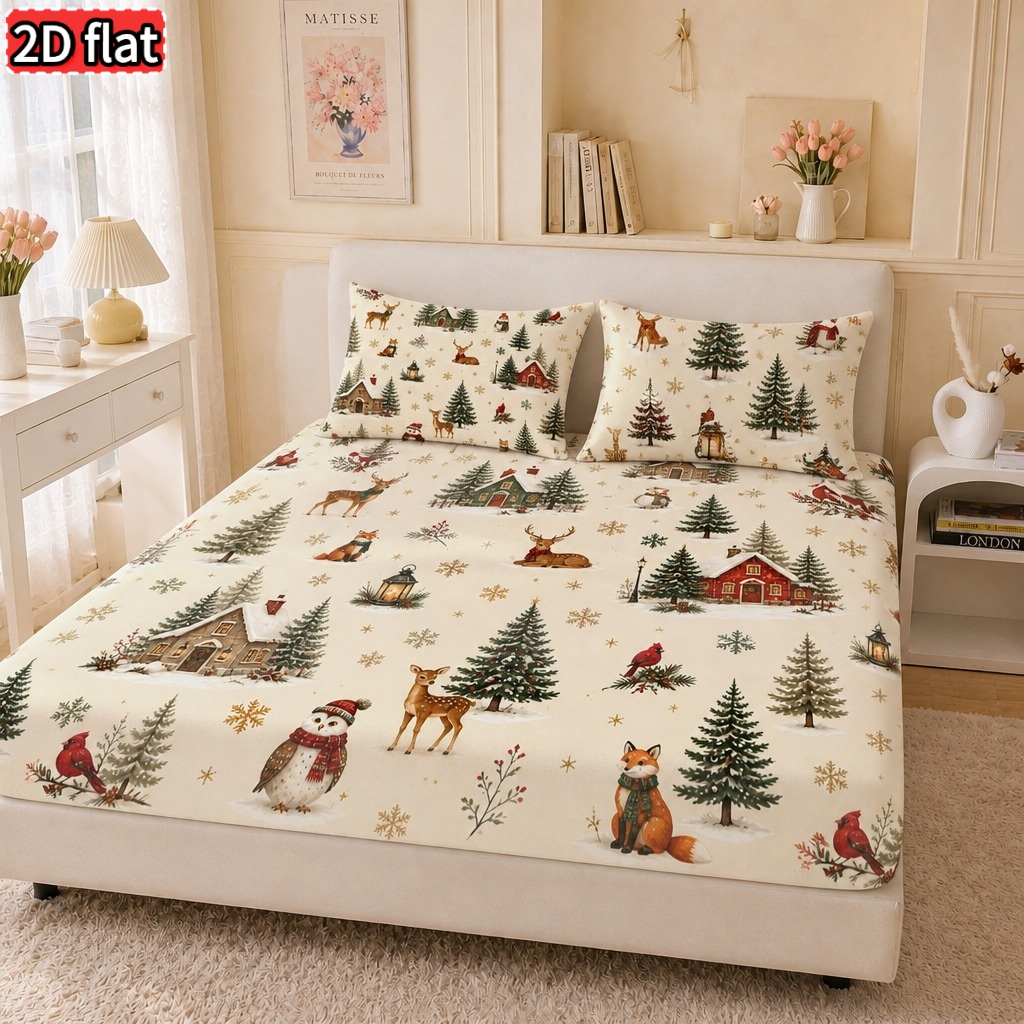 ชุดผ้าปูที่นอนลายสัตว์ป่าและต้ - Baby Nursery Forest Theme บทวิจารณ์และราคา