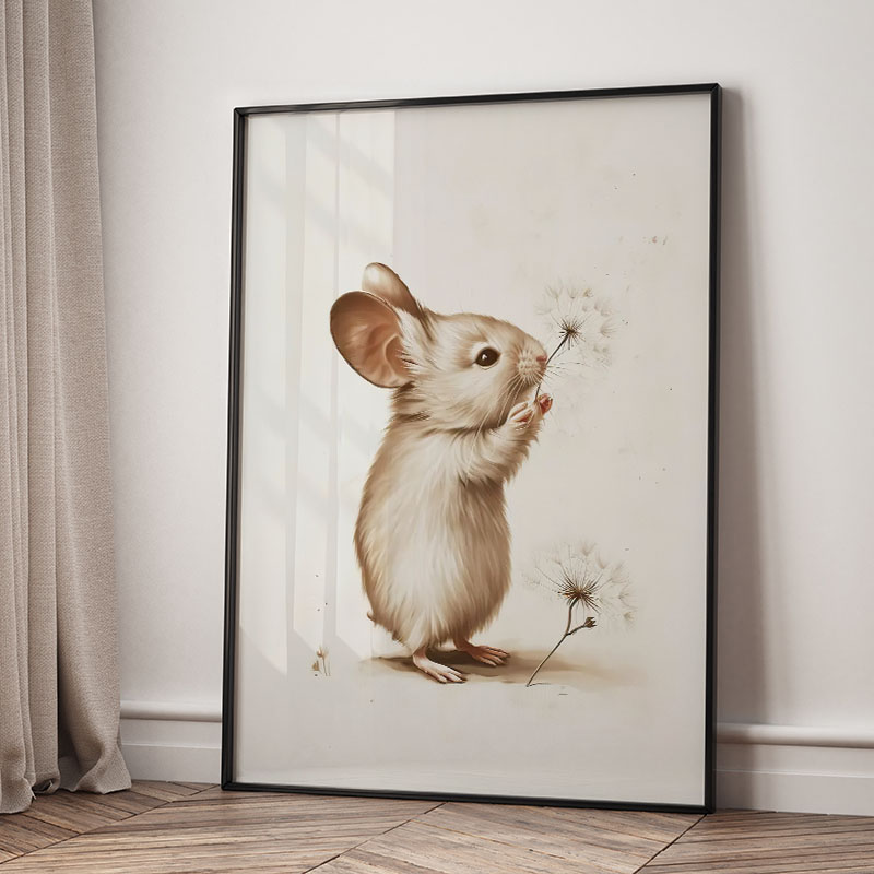 หมี กระต่าย สุนัขจิ้งจอก กวางก - Baby Nursery Art บทวิจารณ์และราคา
