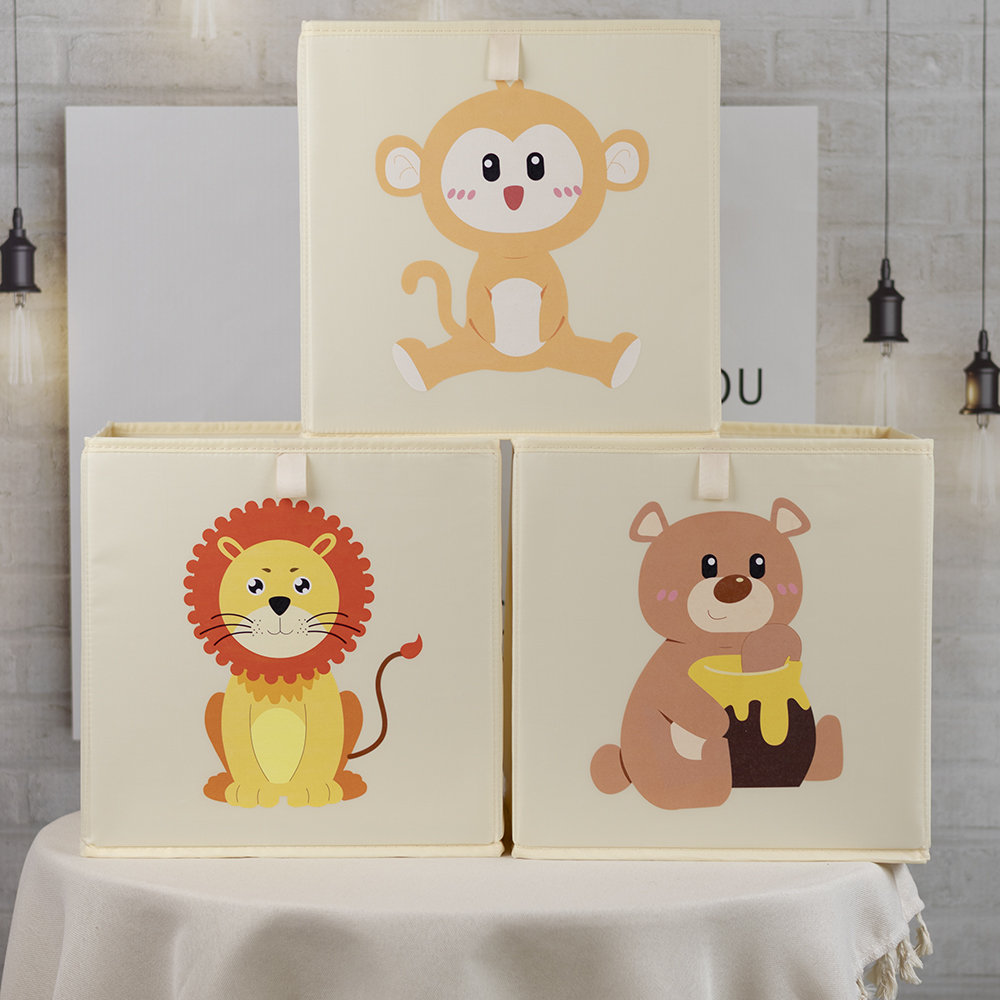 ตะกร้าเก็บของเล่นลายการ์ตูนน่า - Baby Nursery Items บทวิจารณ์และราคา